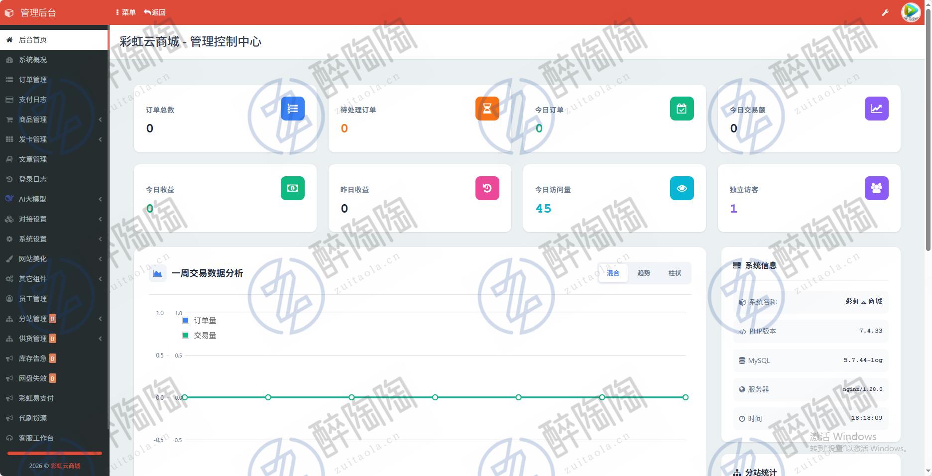 PHP云商城系统源码完整版全开源
-最陶陶科技
-第2
张图片