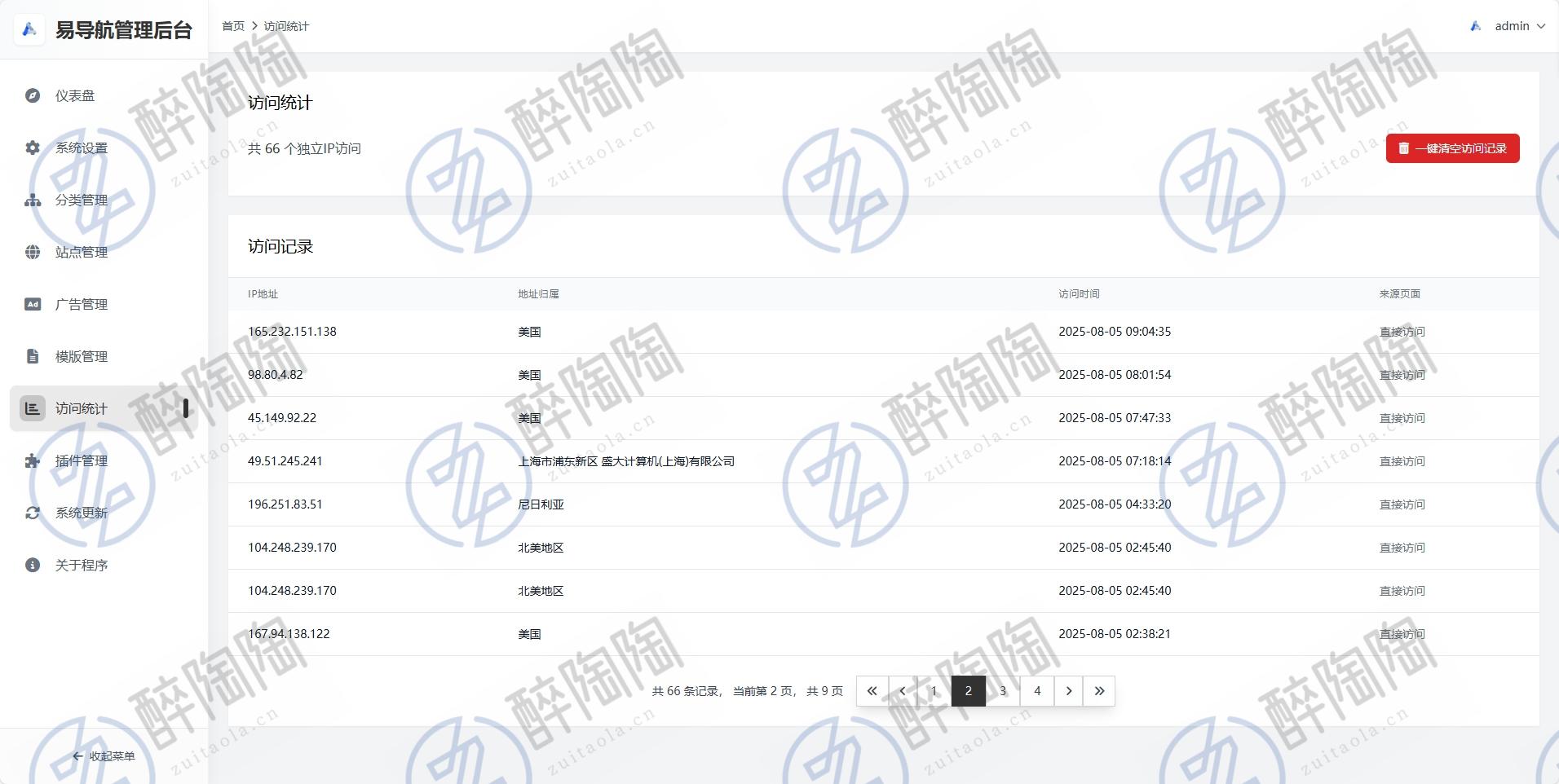 易导航集合市面大部分导航模板直接给授权去掉了
-最陶陶科技
-第5
张图片