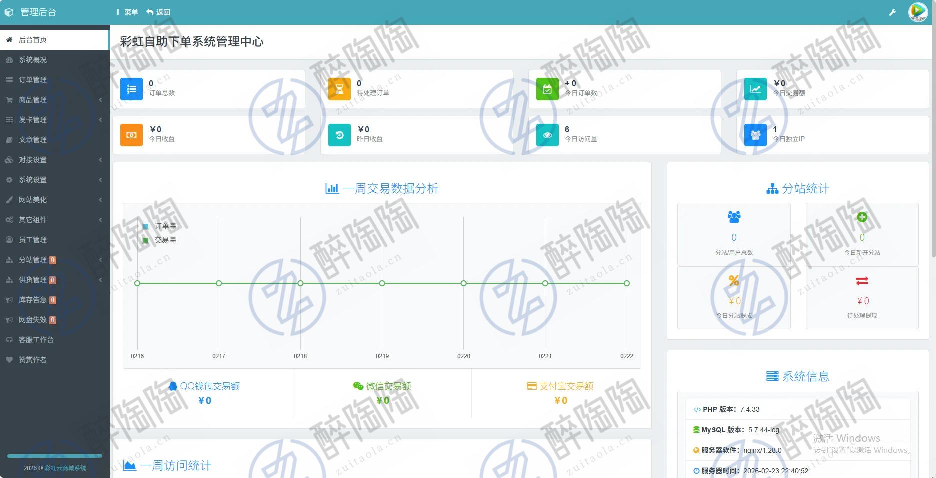 2026年全新彩虹云商城(6v6云商城)最新升级版(开源)
-最陶陶科技
-第1
张图片